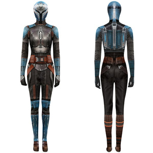 Star Wars Bo-Katan Kryze Bodysuit Cosplay Kostüm Halloween Karneval Outfits