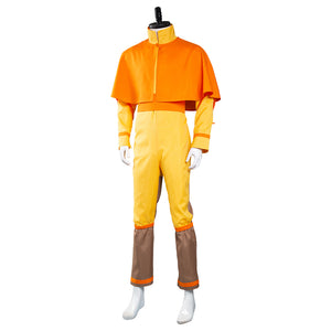 Avatar Aang Jumpsuit Avatar Der Herr der Elemente Aang Cosplay Halloween Karneval Kostüm