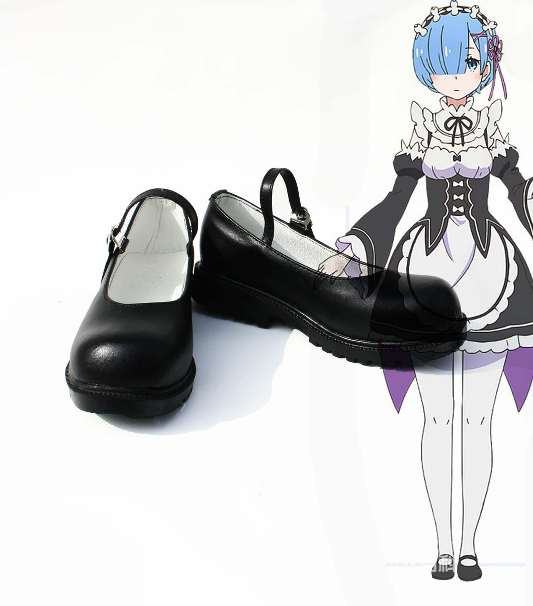 Re: Null Das Leben in einer anderen Welt Ram & Rem Cosplay Schuhe