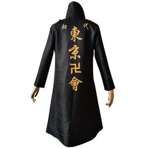Tokyo Revengers Manjiro Sano Cospaly Costum Mantel Outfits Halloween Karneval Umhang