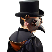 Laden Sie das Bild in den Galerie-Viewer, Plague Doctor Pestdoktor Cosplay Maske Pestdoktor Artz Maske Steampunk Gotik Maske Halloween Maske