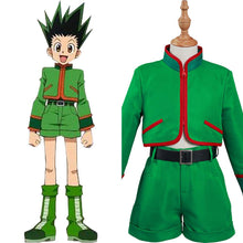 Laden Sie das Bild in den Galerie-Viewer, Kinder Gon Freecss Cosplay Kostüm Hunter x Hunter Kinder Outfits Halloween Karneval Kostüm