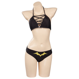 Bruce Wayne Badeanzug Batman Erwachsene Damen 3tlg. Bademode