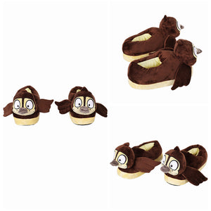 Gwen Mallard Migration (2023) Gwen Plüsch Warm Gefüttert Pantoffel Fleece-Futter Slipper Kuschelig Indoor