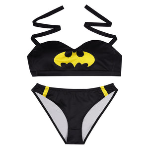 Batman Erwachsene Bikni Badeanzug 2tlg. Bademode