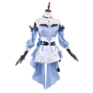 Genshin Impact Qin Cosplay Kostüm Halloween Karneval Outfits