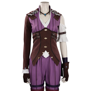 Arcane: League of Legends Caitlyn Cosplay Kostüm Halloween Karneval Outfits