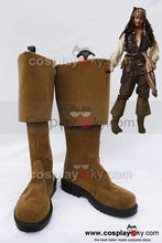 Laden Sie das Bild in den Galerie-Viewer, Pirates Of The Caribbean Fluch der Karibik Jack Sparrow Cosplay Schuhe