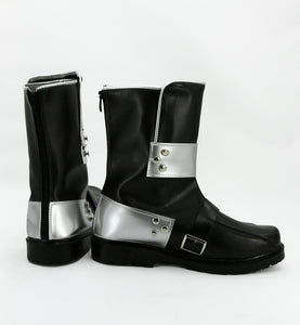 SAO Sword Art Online Anime Kirigaya Kazuto Cosplay Kirito Schuhe Stiefel Schwarz