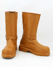 Laden Sie das Bild in den Galerie-Viewer, Final Fantasy VII 7 Aerith Aeris Gainsborough Stiefel Cosplay Schuhe Version A