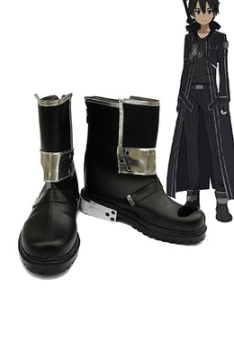 SAO Sword Art Online Alicization Kirigaya Kazuto Schuhe Cosplay Schuhe Stiefel