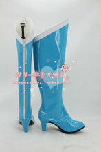 Laden Sie das Bild in den Galerie-Viewer, Sailor Moon Kino Makoto Jupiter Schuhe Cosplay Stiefel Schuhe Hellblau