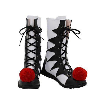 IT Es: Kapitel 2 Film Pennywise The Clown Outfit Cosplay Schuhe Stiefel Schwarz