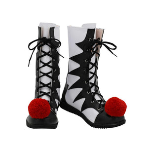 IT Es: Kapitel 2 Film Pennywise The Clown Outfit Cosplay Schuhe Stiefel Schwarz