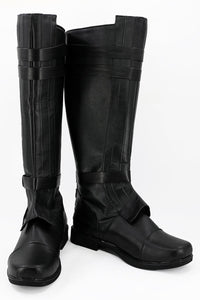 Star Wars Anakin Skywalker Schuhe Cosplay Schuhe Stiefel Schwarz
