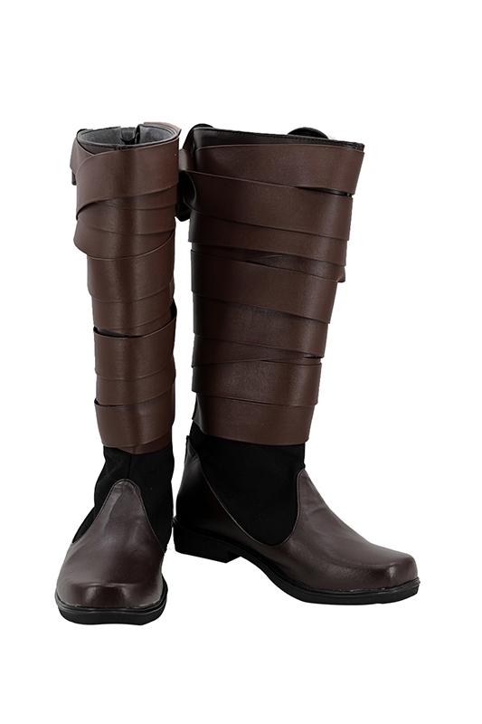 Star Wars 8 Die letzten Jedi Luke Skywalker Schuhe Cosplay Schuhe Stiefel