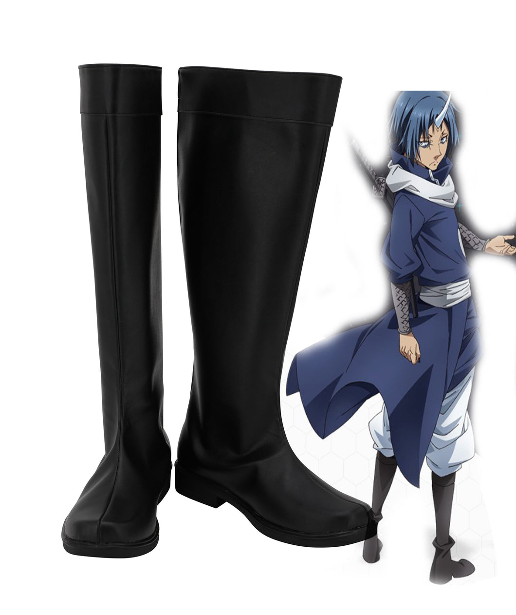 That Time I Got Reincarnated as a Slime Meine Wiedergeburt als Schleim in einer anderen Welt Souei Stiefel Cosplay Schuhe