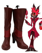 Laden Sie das Bild in den Galerie-Viewer, ALASTOR Hazbin Hotel Angel ALASTOR Stiefel Cosplay Schuhe - cosplaycartde