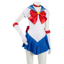 Laden Sie das Bild in den Galerie-Viewer, Sailor Moon Tsukino Usagi Uniform Cosplay Kostüm Halloween Karneval Kostüm - cosplaycartde