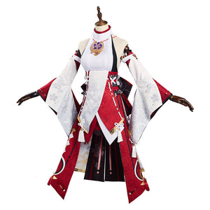 Genshin Impact - Yae Miko Cosplay Kostüm Halloween Karneval Outfits Stil B