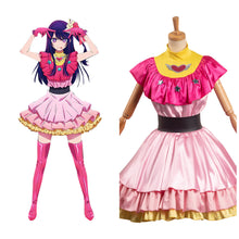 Laden Sie das Bild in den Galerie-Viewer, Hoshino Ai Oshi no Ko Kleid Mein*Star Cosplay Halloween Karneval Outfits