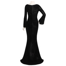 Laden Sie das Bild in den Galerie-Viewer, Wednesday Morticia Addams Cosplay Kostüm Outfits Halloween Karneval Kleid