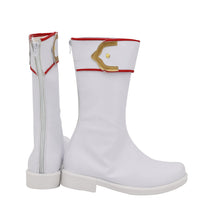 Laden Sie das Bild in den Galerie-Viewer, CCS Card Captor Sakura Shaoran Li Stiefel Cosplay Schuhe Weiß