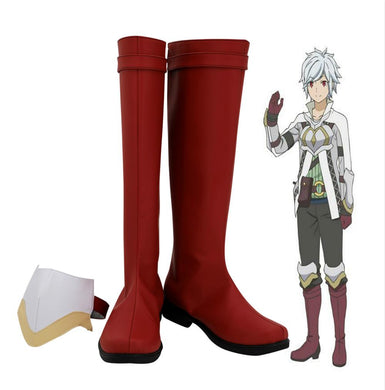 Ist es ein Fehler in einem Dungeon ein Treffen zu wünschen? Bell Cranell Stiefel Cosplay Schuhe