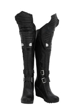Laden Sie das Bild in den Galerie-Viewer, Cyberpunk 2077 Stiefel Cosplay Schuhe