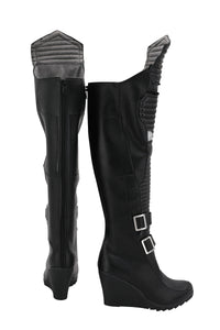 Cyberpunk 2077 Stiefel Cosplay Schuhe