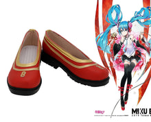 Laden Sie das Bild in den Galerie-Viewer, Miku Hatsune Miku expo Schuhe Cosplay Schuhe