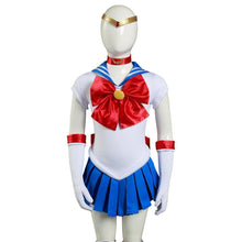 Laden Sie das Bild in den Galerie-Viewer, Sailor Moon Kinder Tsukino Usagi/Sailor Jupiter/Sailor Mars Kostüm Mädchen Halloween Karneval Kostüm - cosplaycartde