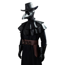 Laden Sie das Bild in den Galerie-Viewer, Steampunk Plague Doctor Gotik  Kostüm Pest Doktor Pestartz Mantel Cosplay Halloween Kostüm Version B