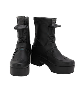 FINAL FANTASY XIV FF14 Schuhe Cosplay Schuhe Schwarz