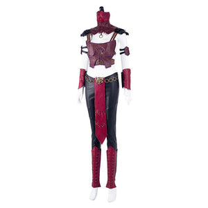 Mortal Kombat 10 Mileena Cosplay Kostüme Halloween Karneval Outfits