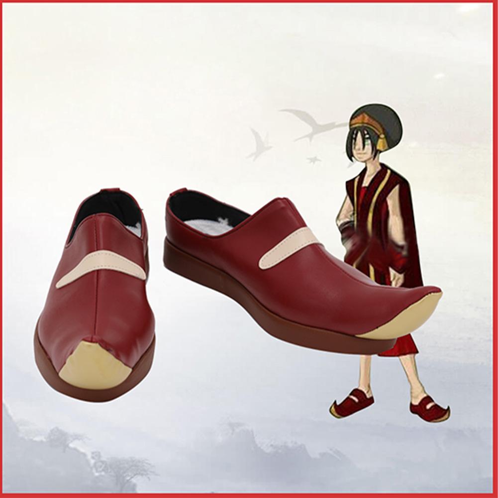 Avatar The Last Airbender Toph Beifong Cosplay Schuhe Stiefel Halloween Schuhe