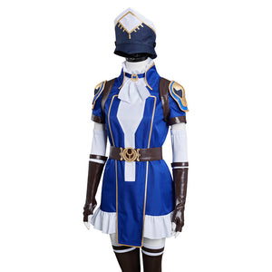 Arcane: League of Legends Caitlyn the Sheriff of Piltover Cosplay Kostüme Halloween Karneval Outfits