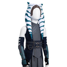 Laden Sie das Bild in den Galerie-Viewer, Kinder Ahsoka Tano Star Wars Cosplay Outfits Halloween Karneval Kostüme