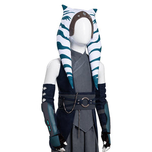 Kinder Ahsoka Tano Star Wars Cosplay Outfits Halloween Karneval Kostüme