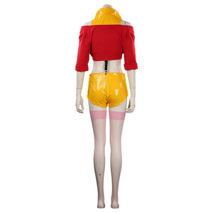 Cowboy Bebop Faye Valentine Cosplay Kostüm Halloween Karneval Outfits