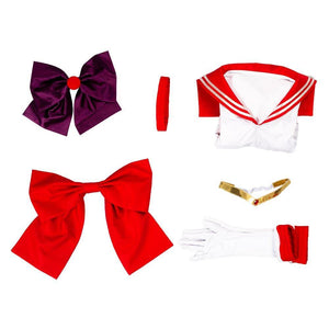 Sailor Mars Unifrom Sailor Moon Rei Hino Geist des Feuers Cosplay Halloween Karneval Kostüm - cosplaycartde