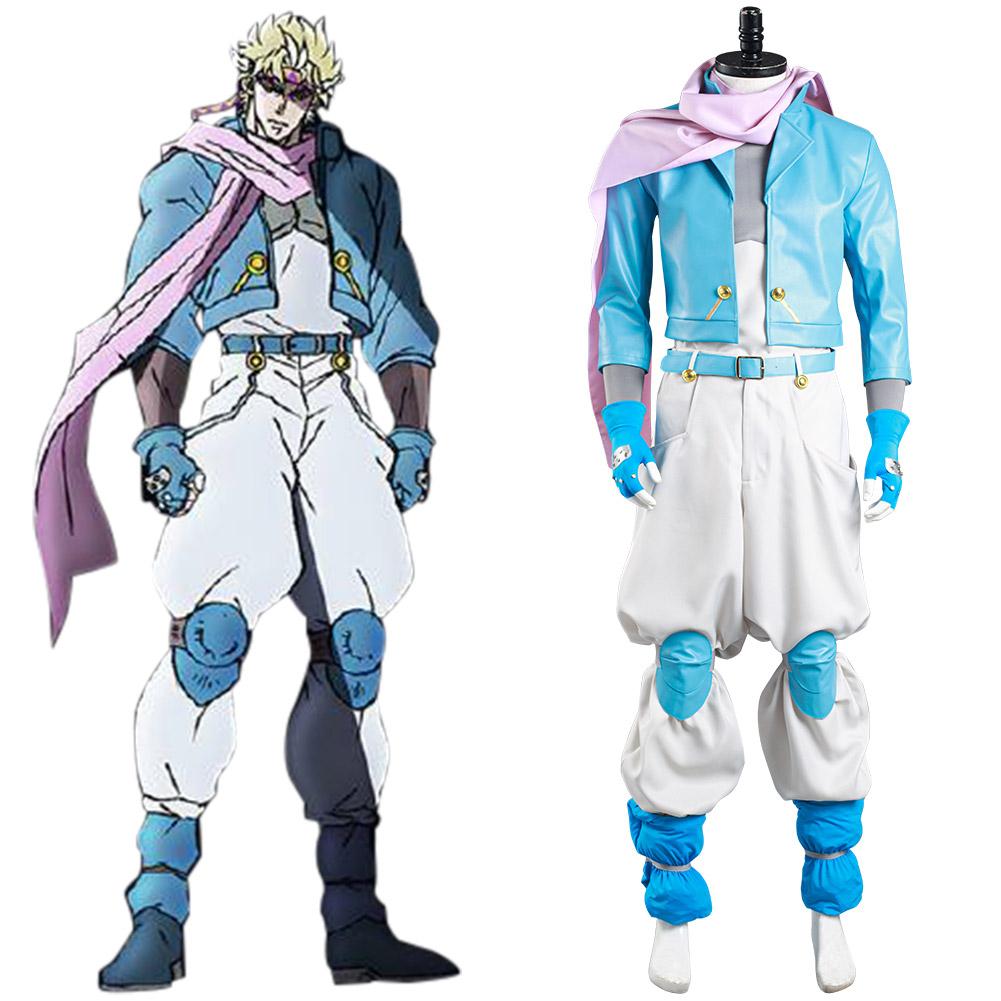 JoJo's Bizarre Adventure Part 2 Battle Tendency Caesar Anthonio Zeppeli Cosplay Kostüm Halloween Karneval Kostüm