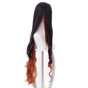 Demon Slayer: Kimetsu no Yaiba Nezuko Kamado Cosplay Perücke Erwachsene