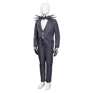 Kinder The Nightmare Before Christmas Jack Skellington Cosplay Kostüme Uniform Halloween Karneval Anzug