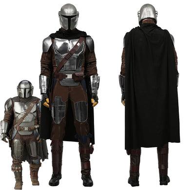 The Mandalorian 2 Din Djarin Kostüm Cosplay Halloween Karneval Kostüm Set