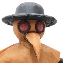 Laden Sie das Bild in den Galerie-Viewer, Plague Doctor Pestdoktor Cosplay Aufblasbare Halloween Kostüm Fettkostüm