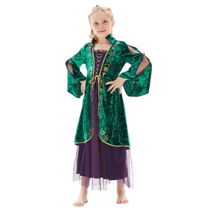 Kinder Winifred Sanderson Hocus Pocus Cosplay Kostüme Halloween Karneval Kleid