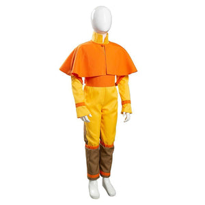 Avatar – Der Herr der Elemente Aang Cosplay Kostüm Kinder Jumpsuit Jungen Halloween Karneval Kostüm - cosplaycartde