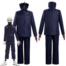 Laden Sie das Bild in den Galerie-Viewer, Jujutsu Kaisen Toge Inumaki Schuluniform Cosplay Halloween Karneval Kostüm