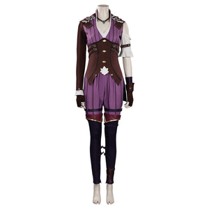 Arcane: League of Legends Caitlyn Cosplay Kostüm Halloween Karneval Outfits